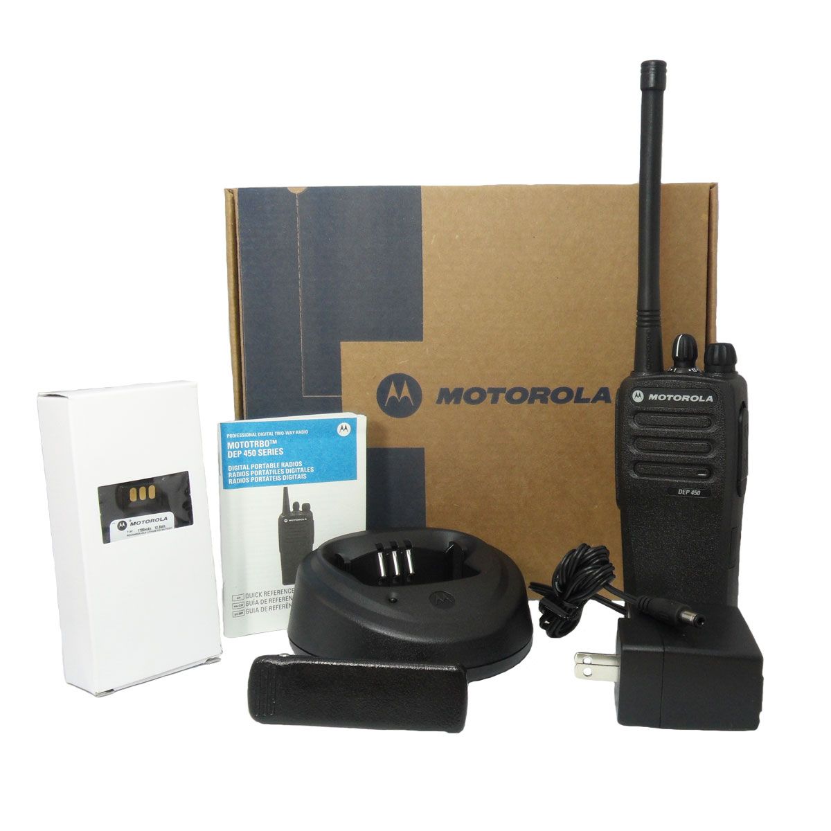 Radio Motorola DEP450 Digital LAH01QDC9JA2AN UHF 403-470 MHz
