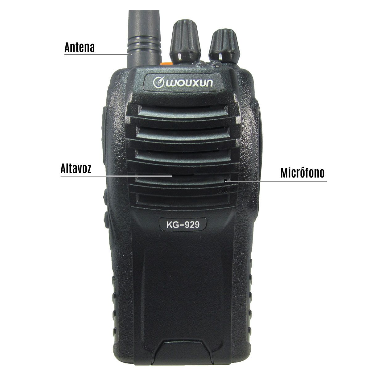 Radio Wouxun KG-929 Analógico UHF 450-520 MHz