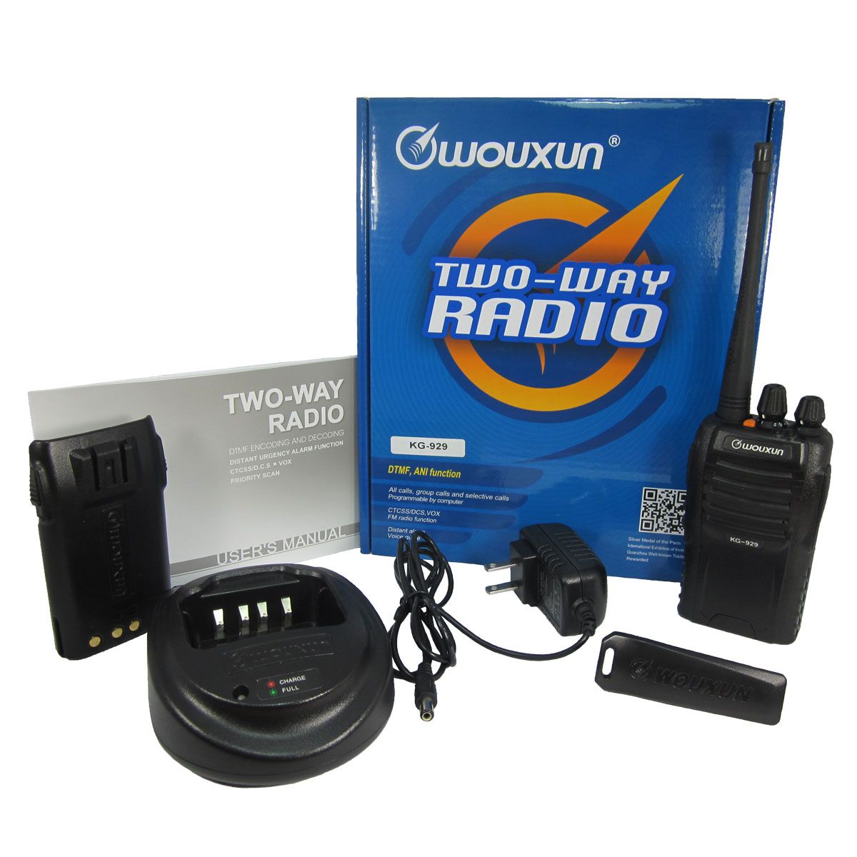 Radio Wouxun KG-929 Analógico UHF 450-520 MHz