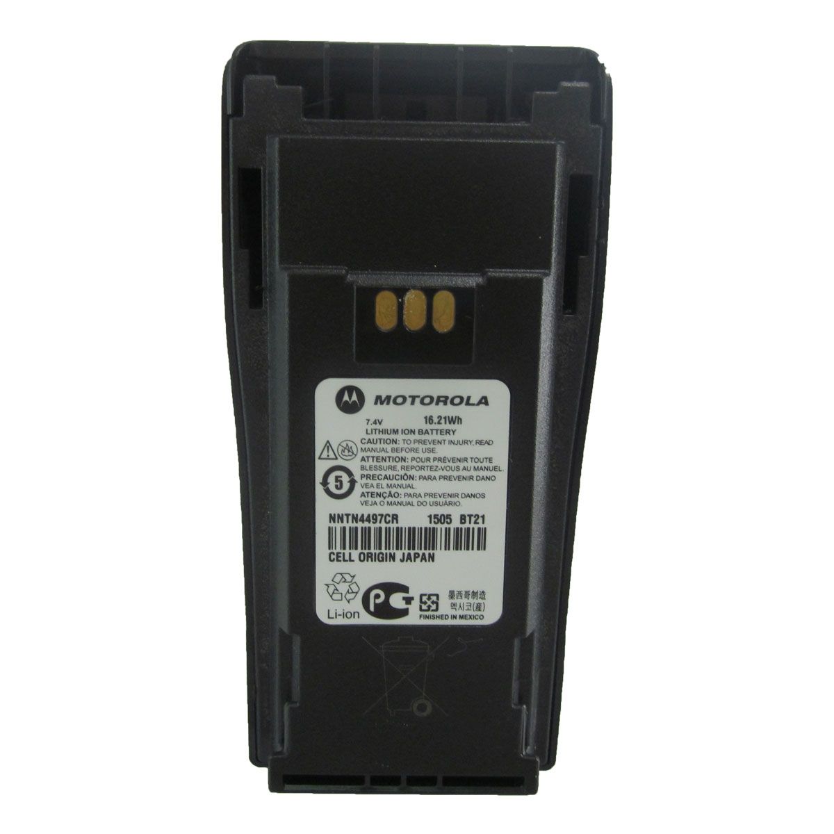 2x 7.2V 1000mAh NiCd Battery Pack For Motorola CP040 CP140 NNTN4496 – Replacement 2-Pack