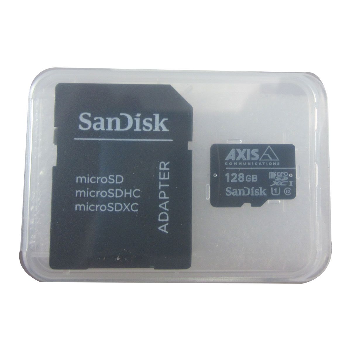 Tarjeta de memoria microSDXC de 128 GB Axis