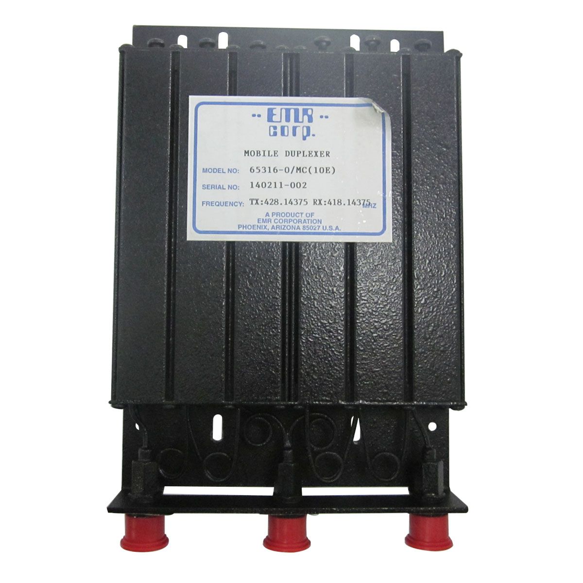 Duplexer EMR para repetidora 65316-1-MC-10E