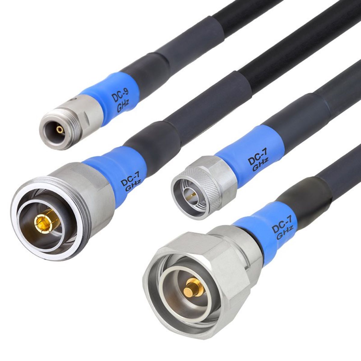 Cable de prueba RF Bird RF TC-MNFE-3-0 Test Cable 3-0m N M  7/16 DIN F DC-6 GHz