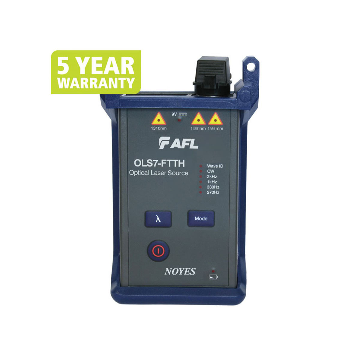 Fuente láser de fibra óptica AFL OLS7
