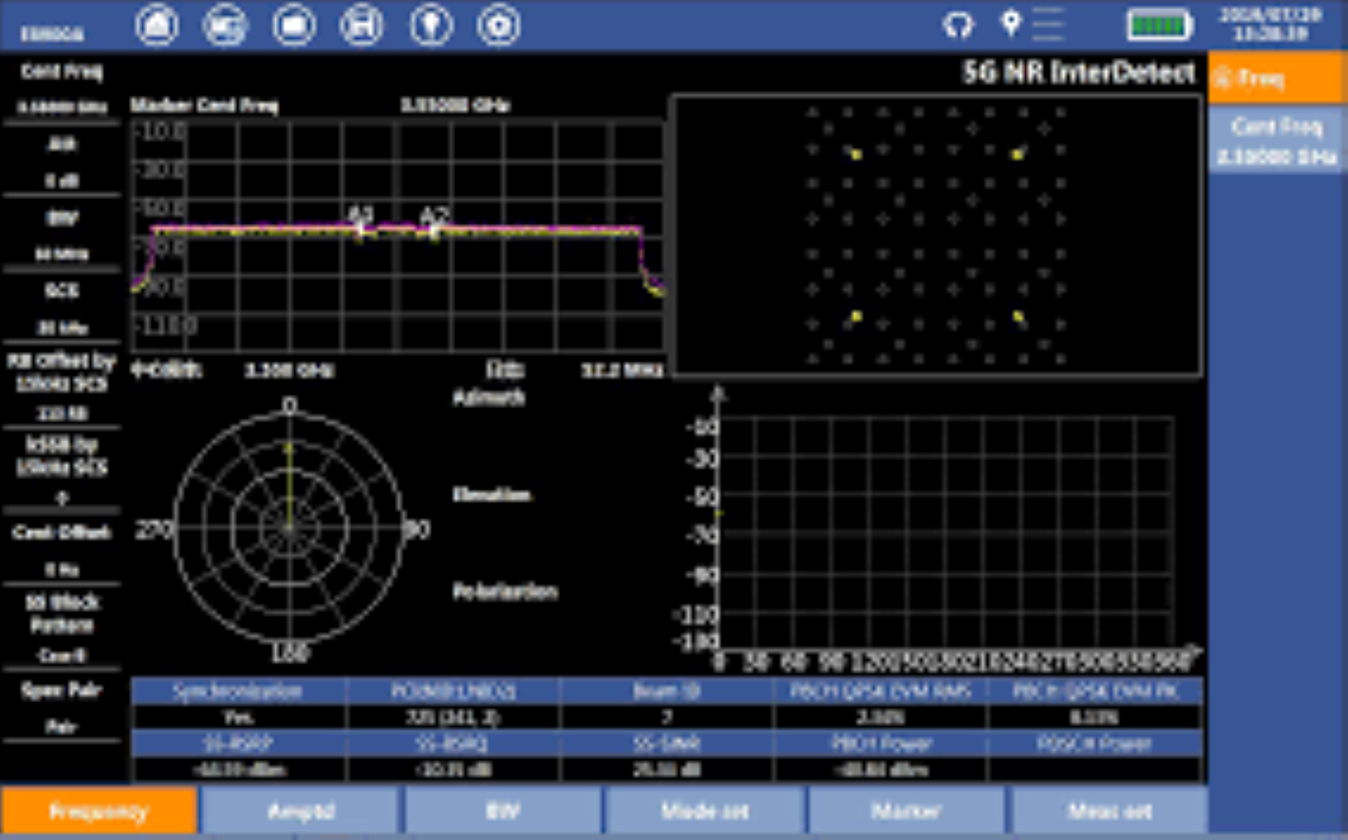Analizador de espectro portátil 5G Deviser E8900A 9 kHz a 9 GHz