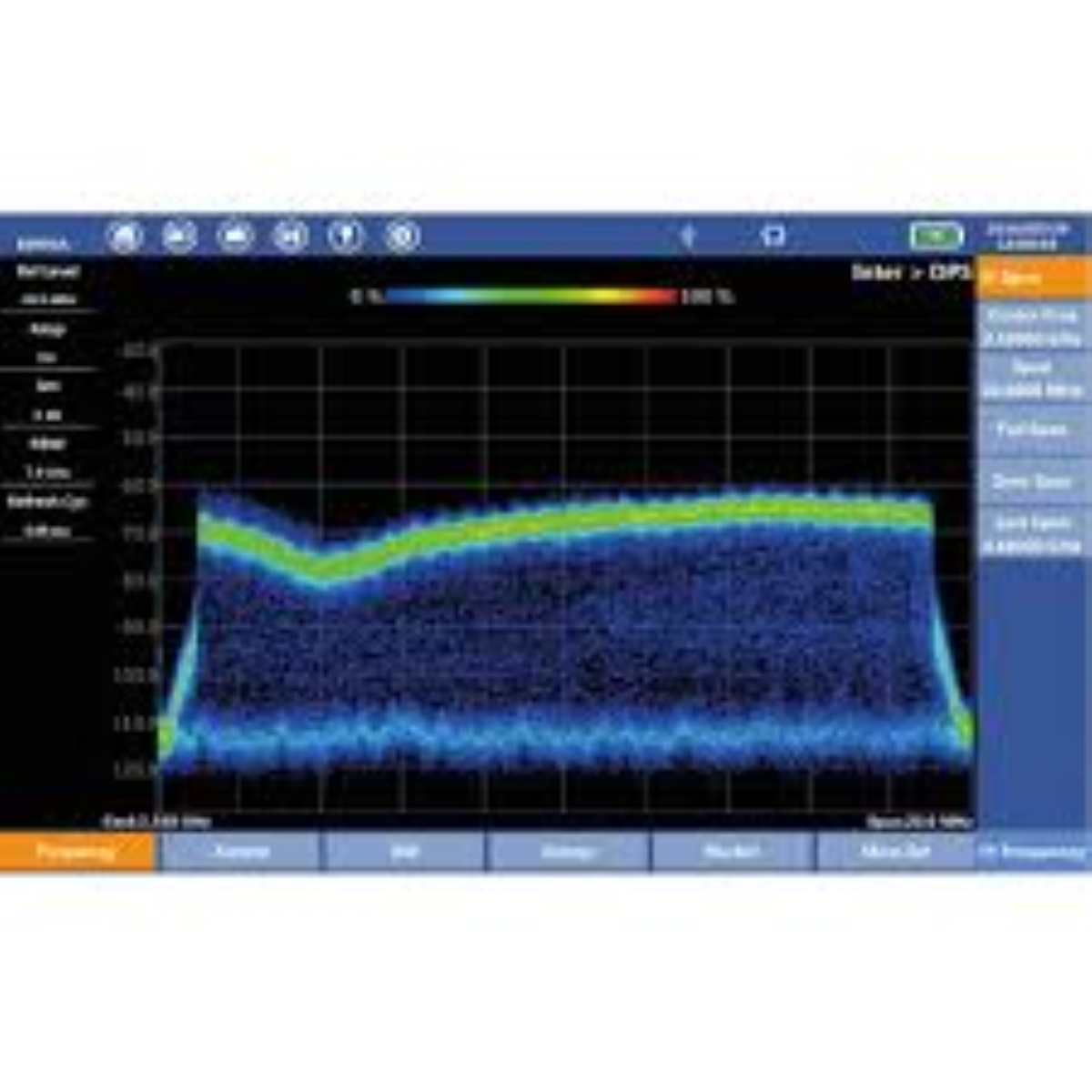 Analizador de espectro portátil 5G Deviser E8900A 9 kHz a 9 GHz