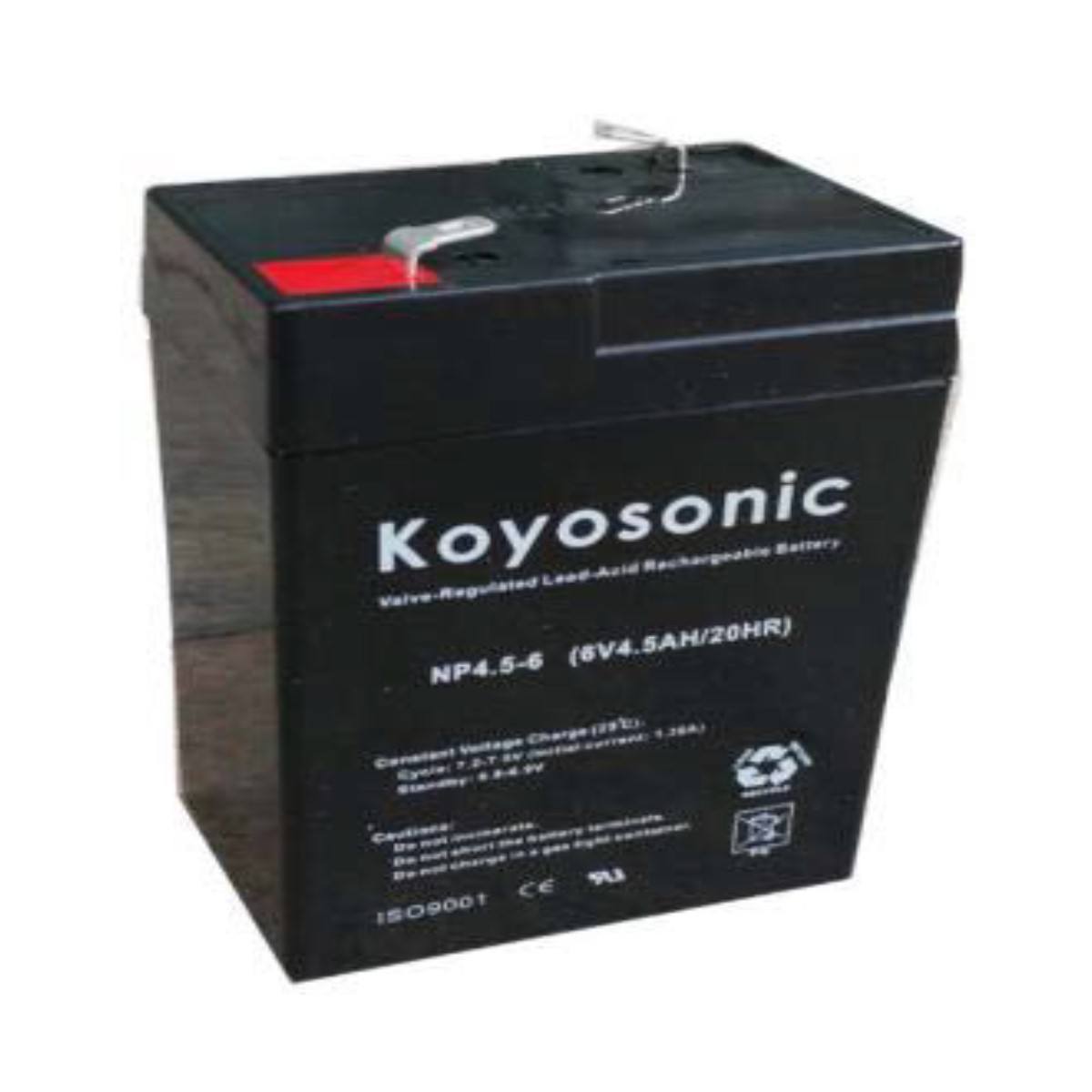 Batería 6V 4-5AH Koyosonic AGM-NP45-6 4-5Ah 6V