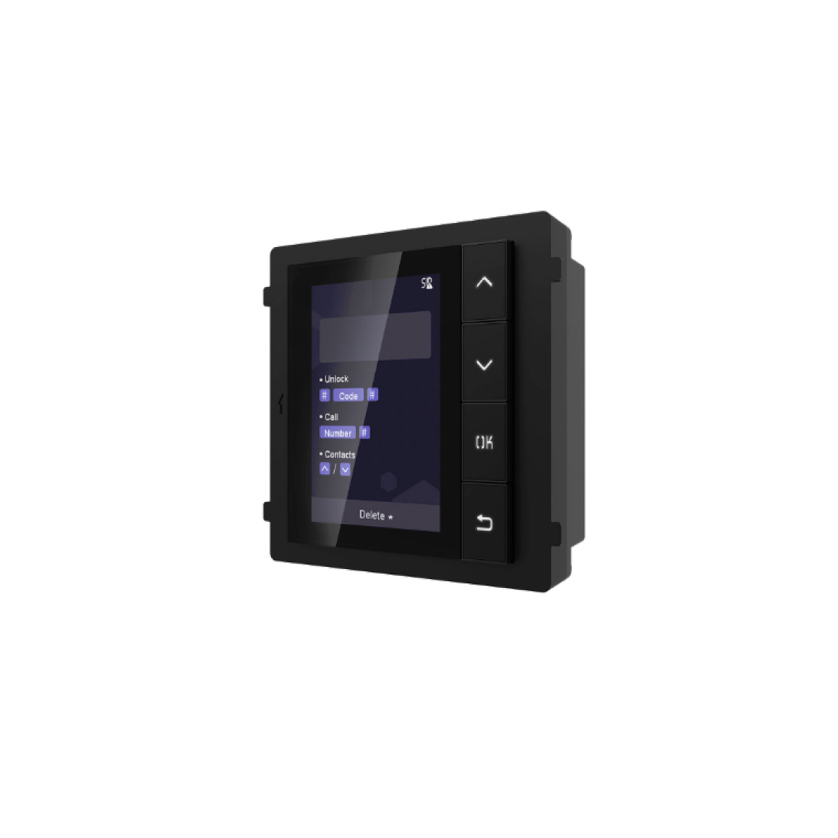 Modulo Pantalla Hikvision DS-KD-DIS para Videoportero Modular