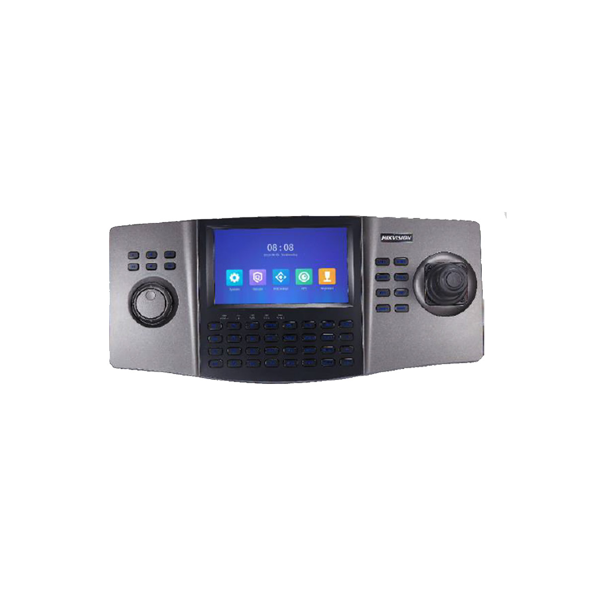 Controlador Joystick Hikvision DS-1100KI con Teclado y Pantalla Táctil