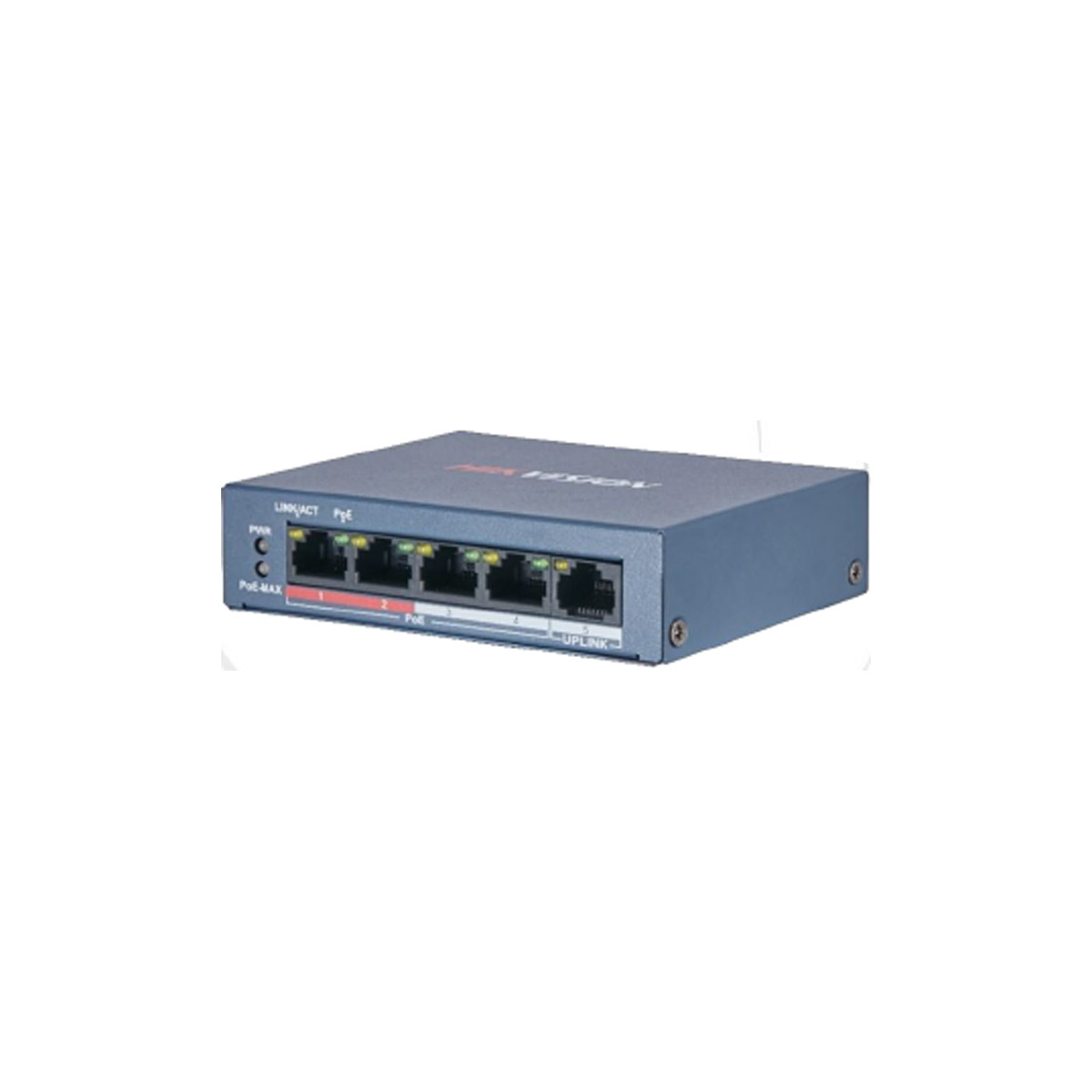 Switch Hikvision 4 Puertos DS-3E0105P-E/MB PoE no Administrado