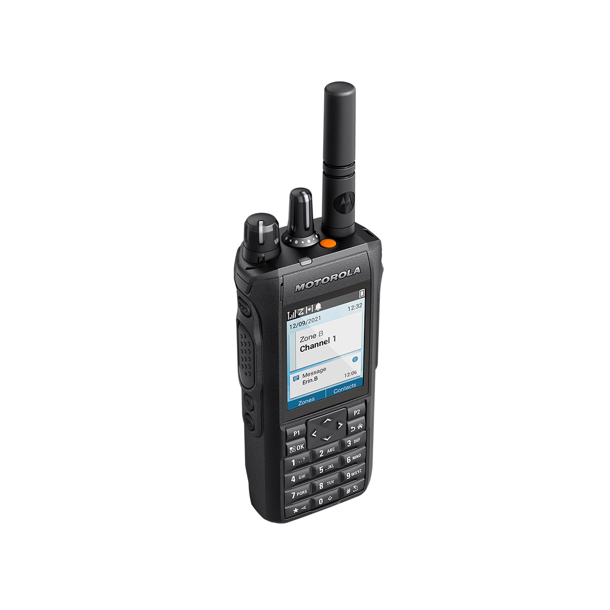 Radio Motorola R7 Digital con teclado completo LAH06JDN9WA2AN VHF 136-174 MHz
