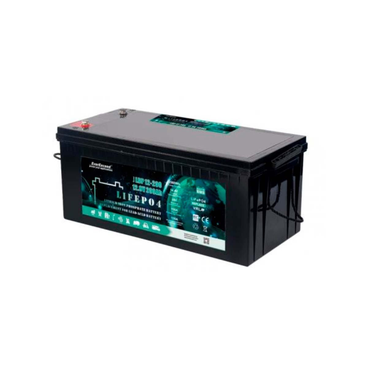 Batería LiFePO4 de 12.8V 200ah 32700 LDP 12-200