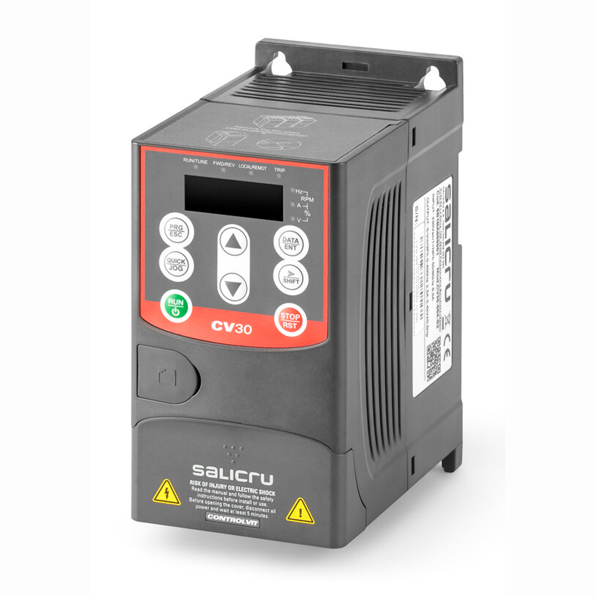 Variador de frecuencia para bombeo solar de 0.75 kVA CV30-008-S2 PV