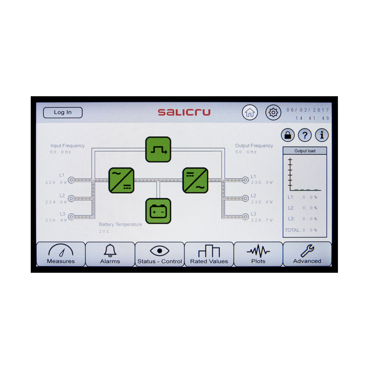UPS 80kVA Salicru On-line Doble Conversión SLC-80-CUBE3 A