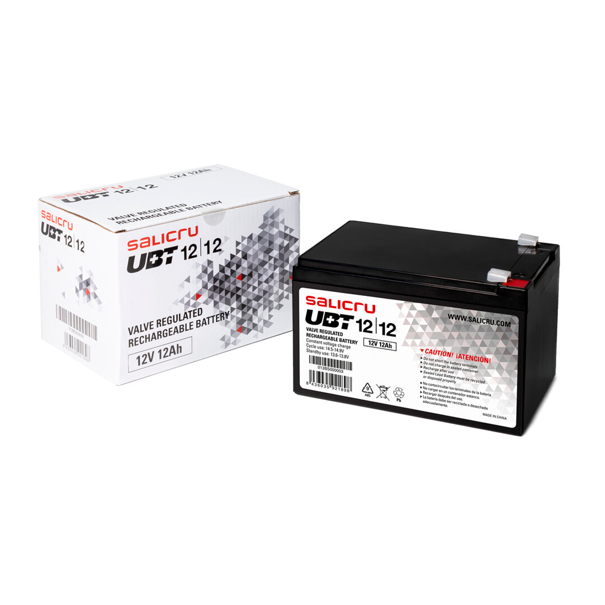 Batería Salicru UBT 12/12 12V 12Ah