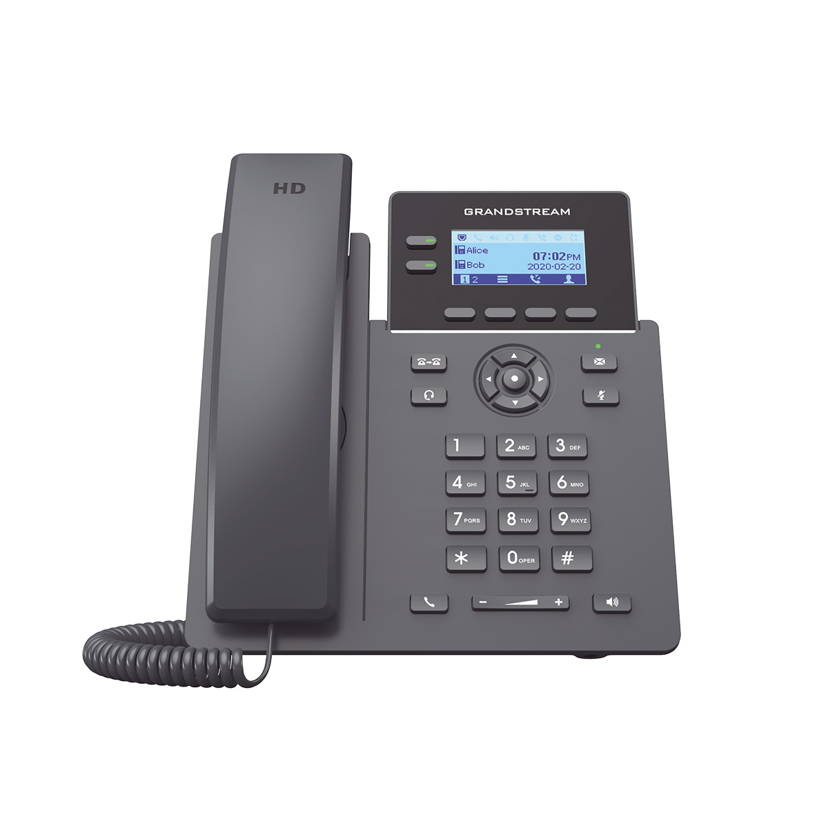 Teléfono IP Grandstream de 2 Líneas GRP2602P